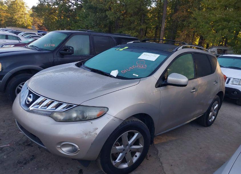 Photo 2 of 2010 Nissan Murano SL (VIN JN8AZ1MU8AW016415)