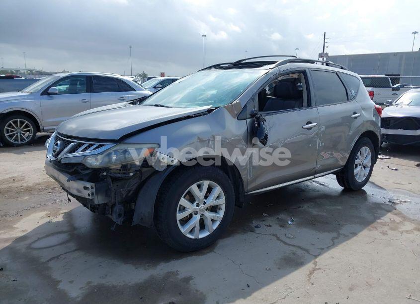 Photo 2 of 2011 Nissan Murano SL (VIN JN8AZ1MU8BW065471)