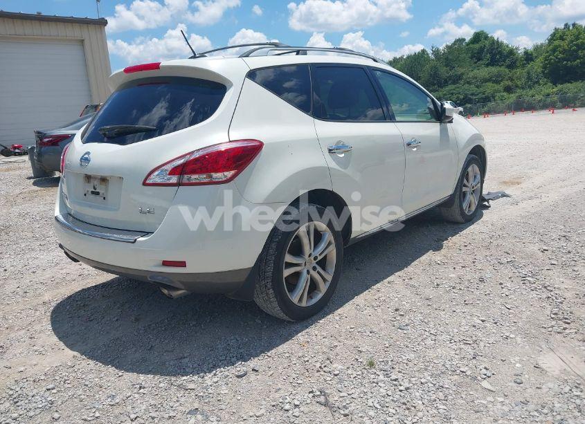 Photo 4 of 2011 Nissan Murano LE (VIN JN8AZ1MU8BW068239)