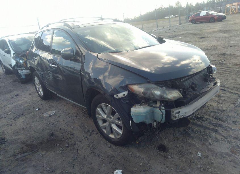 2012 Nissan Murano SV (VIN JN8AZ1MU8CW107459) main photo