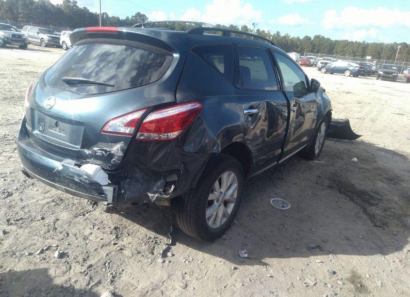 Photo 3 of 2012 Nissan Murano SV (VIN JN8AZ1MU8CW107459)
