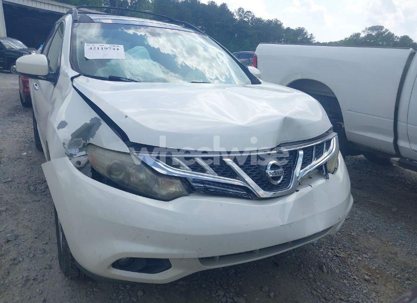 Photo 6 of 2012 Nissan Murano SL (VIN JN8AZ1MU8CW107963)