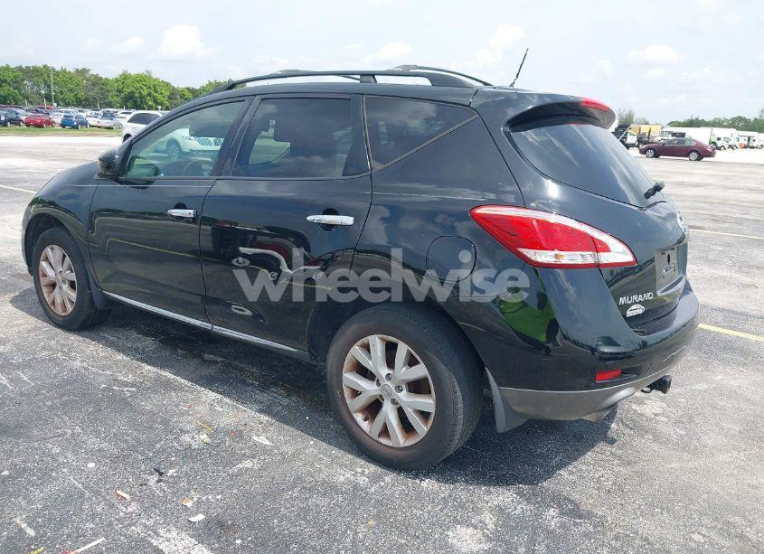 Photo 3 of 2012 Nissan Murano SL (VIN JN8AZ1MU8CW113746)