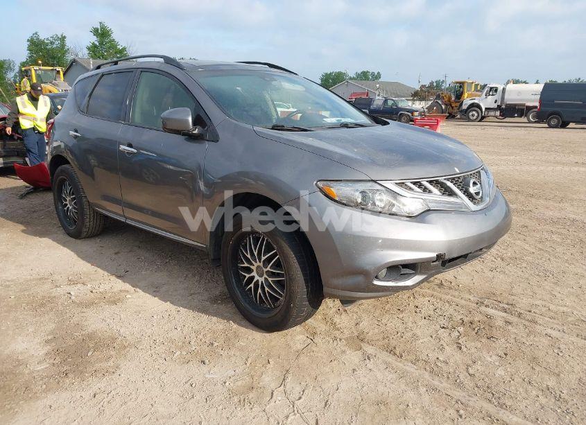 2013 Nissan Murano SL (VIN JN8AZ1MU8DW202525) main photo