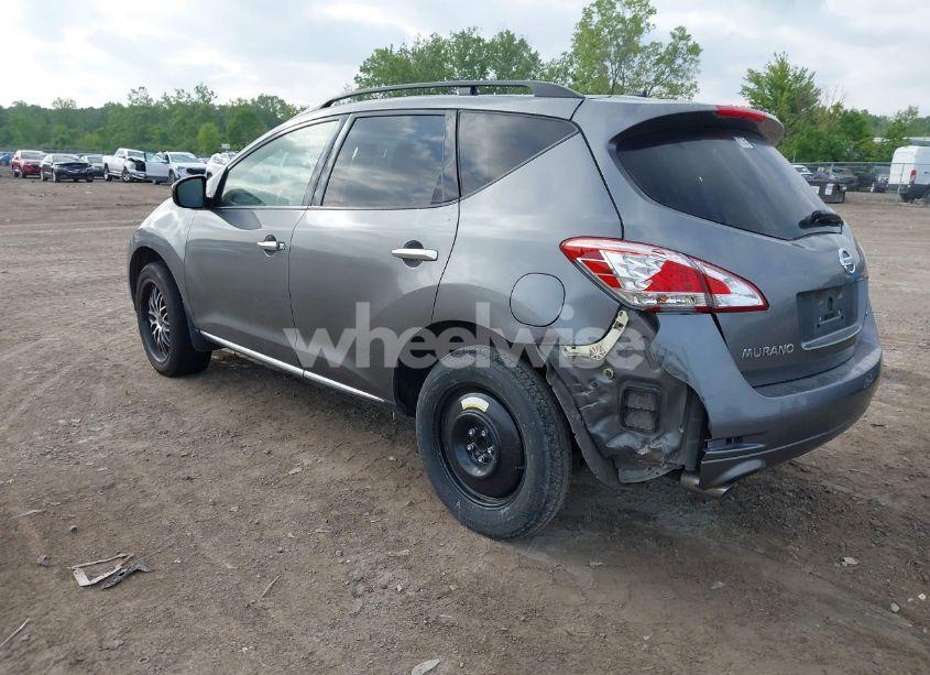 Photo 3 of 2013 Nissan Murano SL (VIN JN8AZ1MU8DW202525)