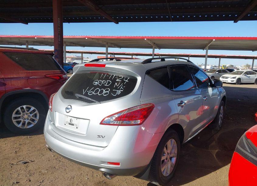 2013 Nissan Murano SV (VIN JN8AZ1MU8DW206008) main photo