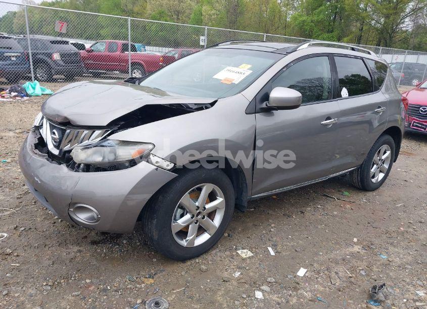 Photo 2 of 2010 Nissan Murano SL (VIN JN8AZ1MU9AW018593)