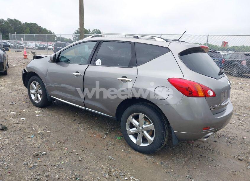 Photo 3 of 2010 Nissan Murano SL (VIN JN8AZ1MU9AW018593)