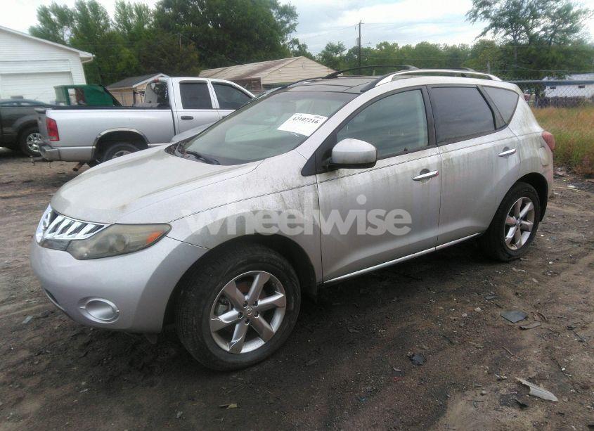 Photo 2 of 2010 Nissan Murano SL (VIN JN8AZ1MU9AW021090)
