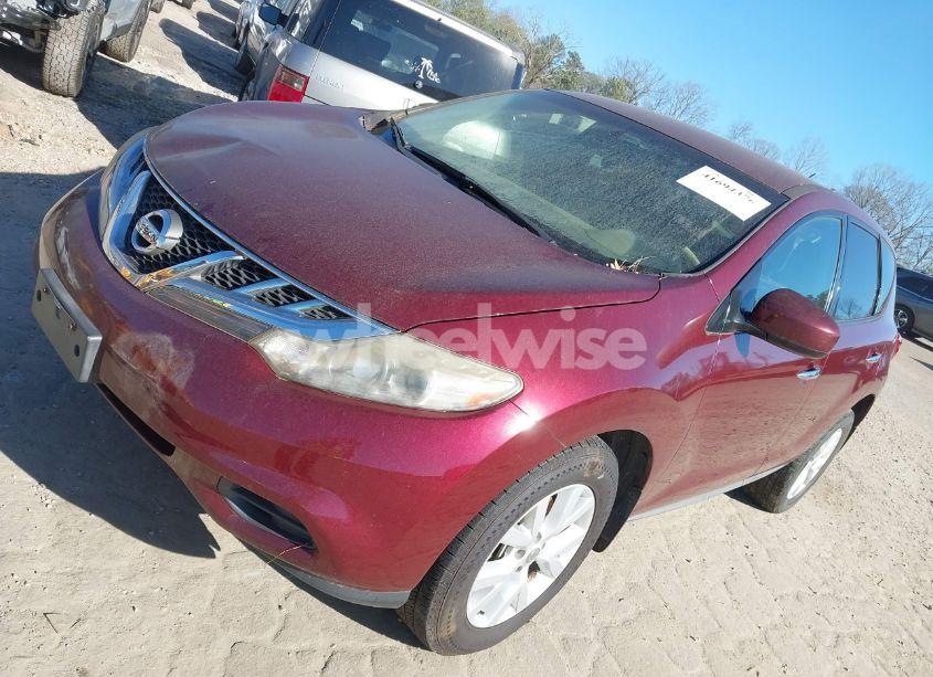 2011 Nissan Murano S (VIN JN8AZ1MU9BW064877) main photo