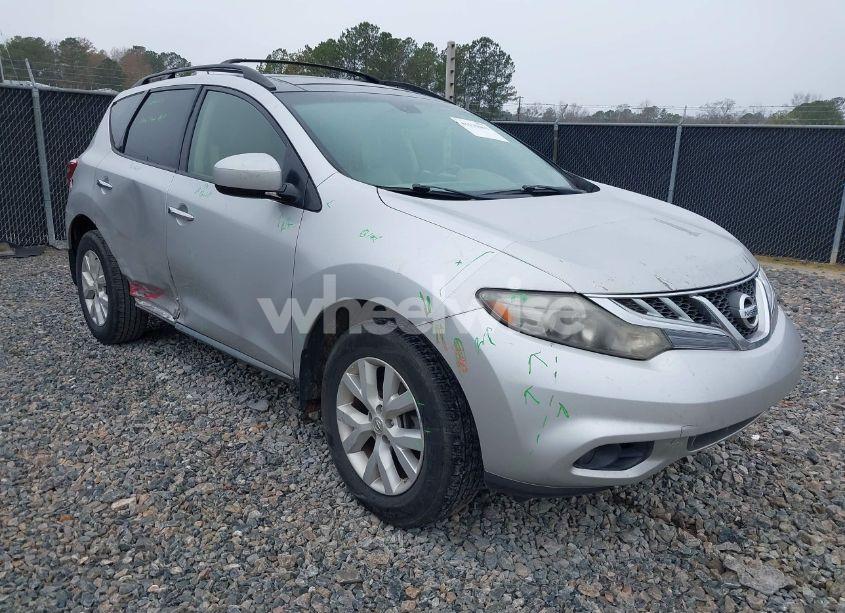 2012 Nissan Murano SL (VIN JN8AZ1MU9CW113514) main photo