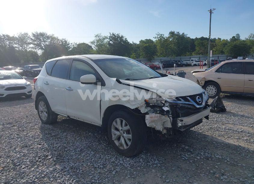 2012 Nissan Murano S (VIN JN8AZ1MU9CW114985) main photo