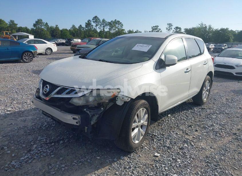 Photo 2 of 2012 Nissan Murano S (VIN JN8AZ1MU9CW114985)