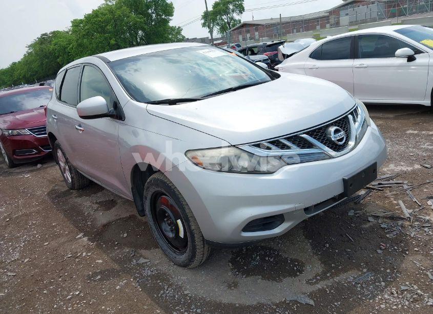 2013 Nissan Murano S (VIN JN8AZ1MU9DW209158) main photo