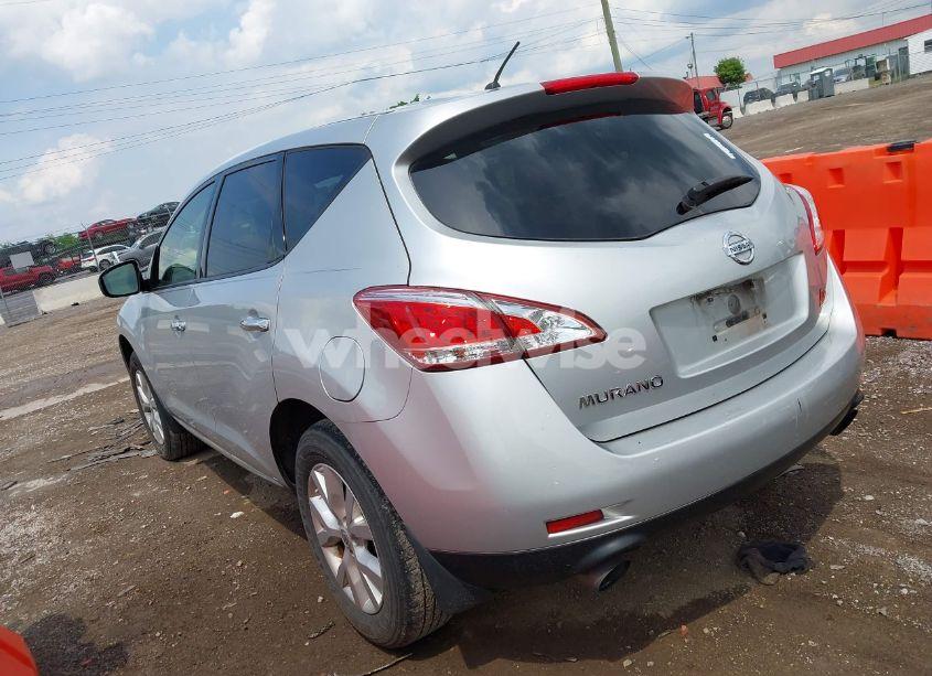 Photo 3 of 2013 Nissan Murano S (VIN JN8AZ1MU9DW209158)