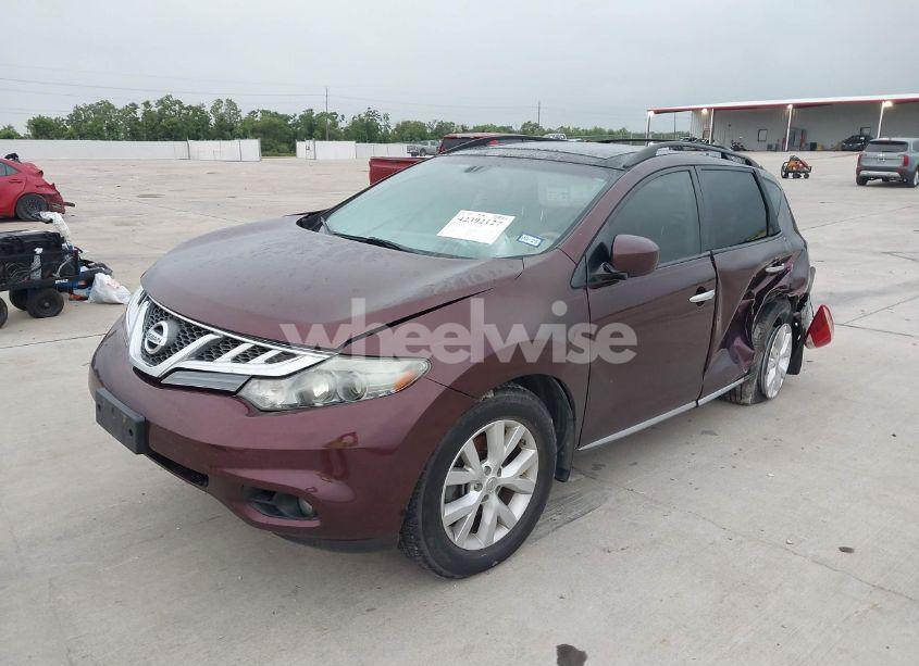 Photo 2 of 2014 Nissan Murano SL (VIN JN8AZ1MU9EW414741)