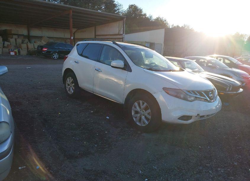 2011 Nissan Murano SV (VIN JN8AZ1MUXBW052902) main photo