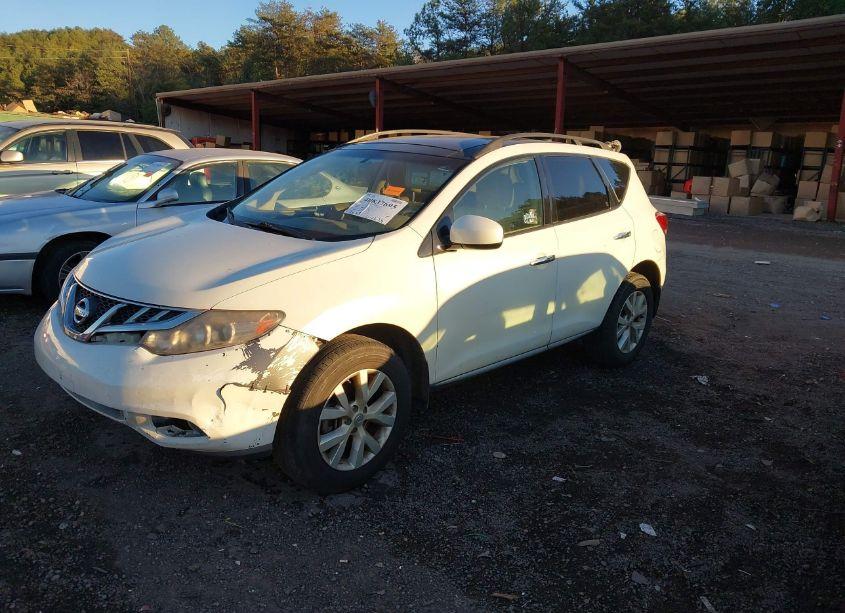 Photo 2 of 2011 Nissan Murano SV (VIN JN8AZ1MUXBW052902)