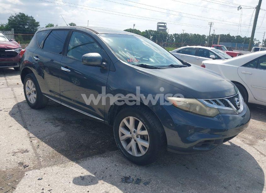 2011 Nissan Murano S (VIN JN8AZ1MUXBW062829) main photo