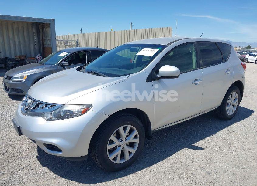 Photo 2 of 2012 Nissan Murano S (VIN JN8AZ1MUXCW100206)