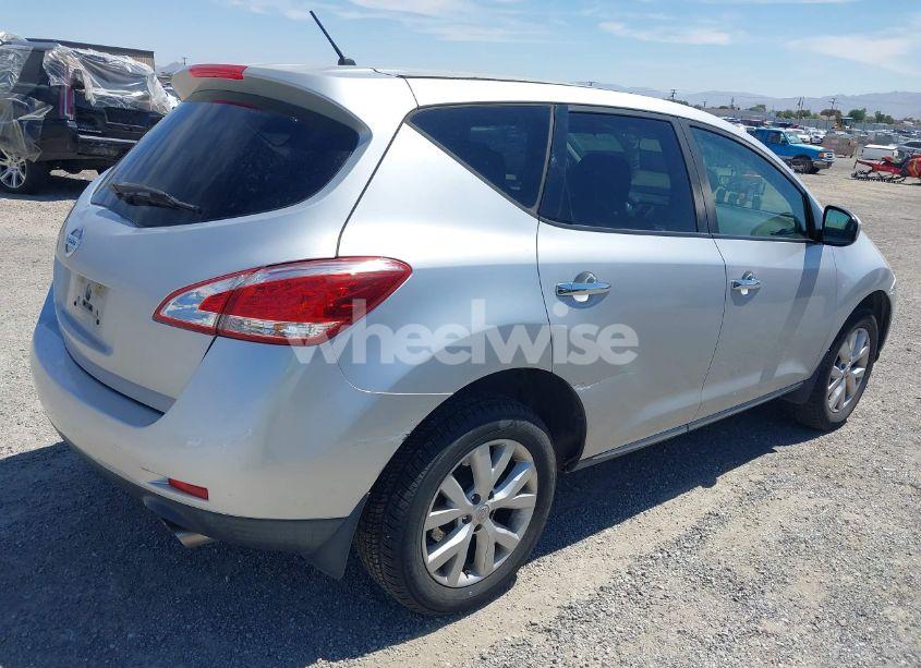 Photo 4 of 2012 Nissan Murano S (VIN JN8AZ1MUXCW100206)