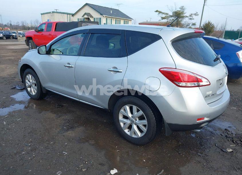 2012 Nissan Murano S (VIN JN8AZ1MUXCW102666) main photo