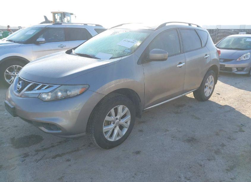 Photo 2 of 2012 Nissan Murano SL (VIN JN8AZ1MUXCW113019)