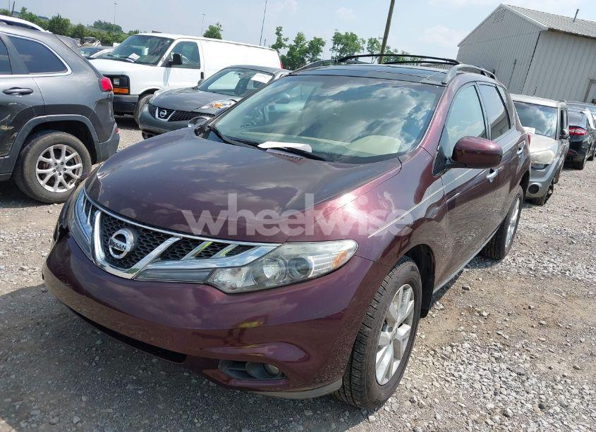 Photo 2 of 2013 Nissan Murano SL (VIN JN8AZ1MUXDW205751)