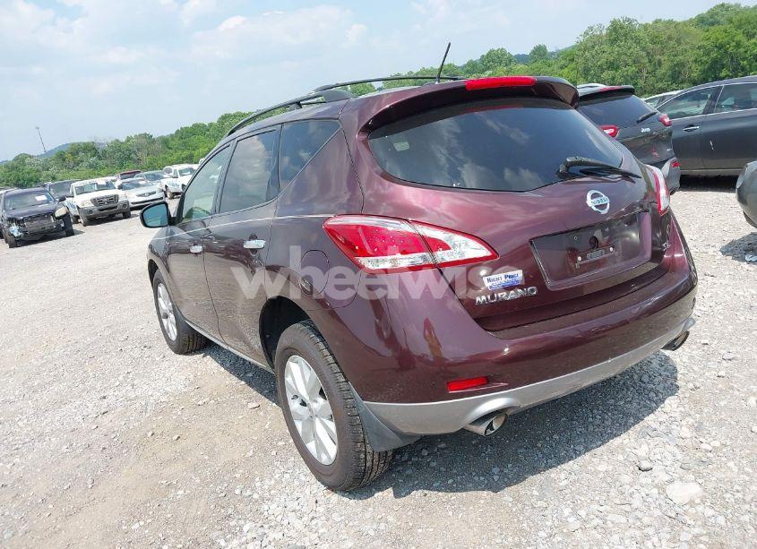 Photo 3 of 2013 Nissan Murano SL (VIN JN8AZ1MUXDW205751)