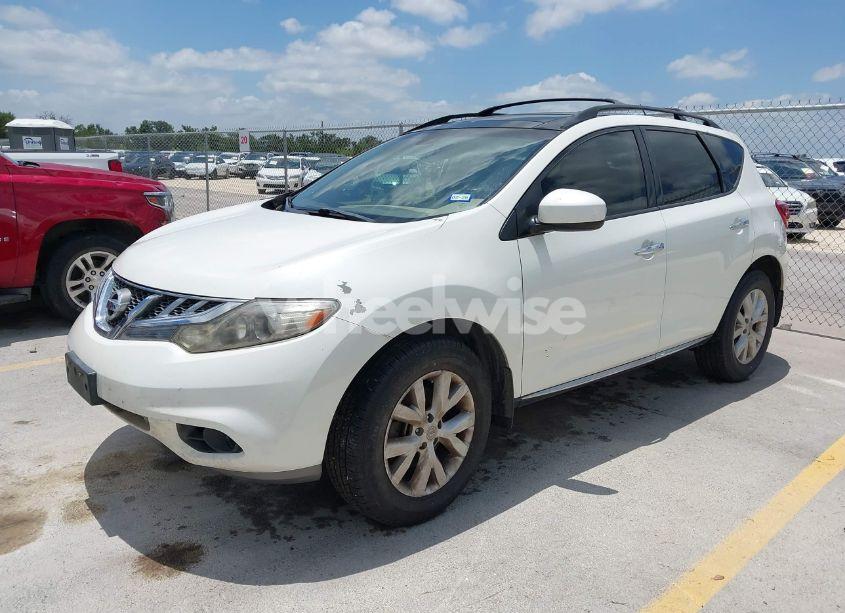 Photo 2 of 2013 Nissan Murano SL (VIN JN8AZ1MUXDW207368)