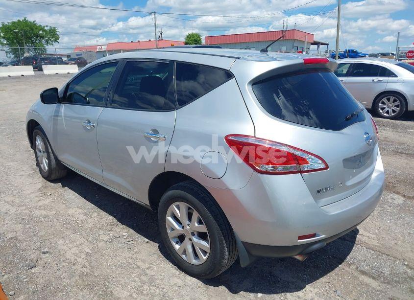 Photo 3 of 2013 Nissan Murano S (VIN JN8AZ1MUXDW209976)