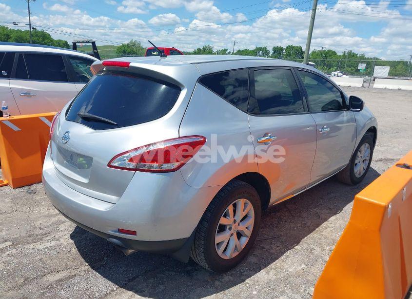 Photo 4 of 2013 Nissan Murano S (VIN JN8AZ1MUXDW209976)