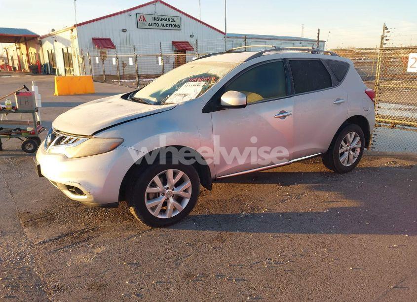 Photo 2 of 2014 Nissan Murano SV (VIN JN8AZ1MUXEW406258)