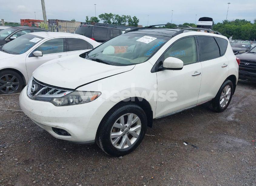 Photo 2 of 2014 Nissan Murano SL (VIN JN8AZ1MUXEW407149)