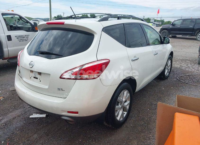 Photo 4 of 2014 Nissan Murano SL (VIN JN8AZ1MUXEW407149)