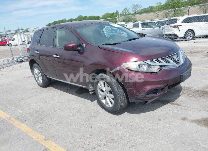 2014 Nissan Murano LE/S/SL/SV (VIN JN8AZ1MUXEW409371) main photo