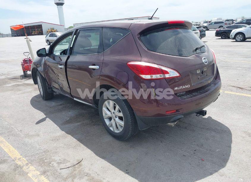 Photo 3 of 2014 Nissan Murano LE/S/SL/SV (VIN JN8AZ1MUXEW409371)