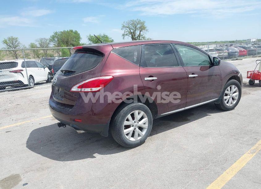 Photo 4 of 2014 Nissan Murano LE/S/SL/SV (VIN JN8AZ1MUXEW409371)