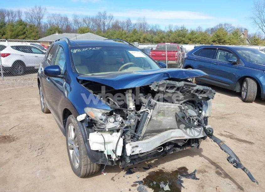 2010 Nissan Murano LE (VIN JN8AZ1MW0AW102884) main photo