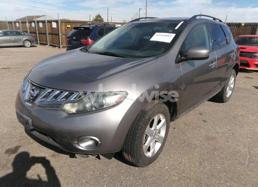 Photo 2 of 2010 Nissan Murano SL (VIN JN8AZ1MW0AW108815)
