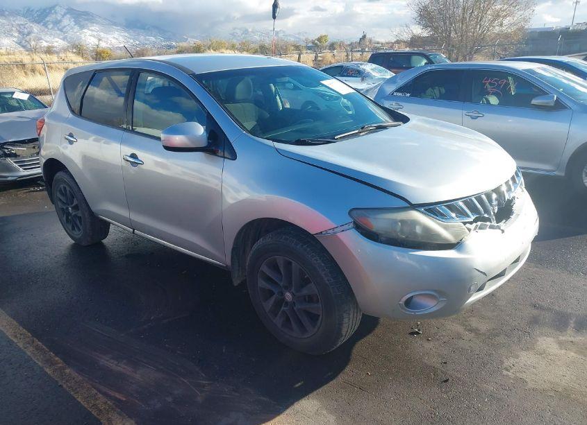 2010 Nissan Murano S (VIN JN8AZ1MW0AW138347) main photo