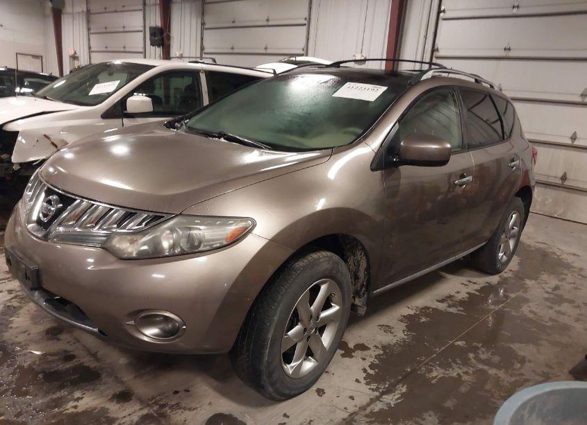2010 Nissan Murano SL (VIN JN8AZ1MW0AW140275) main photo