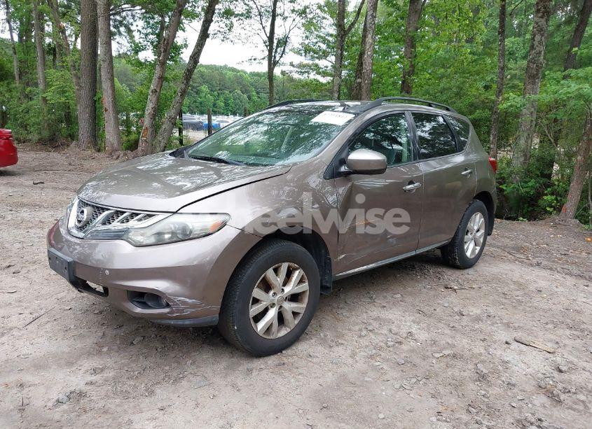 Photo 2 of 2011 Nissan Murano SL (VIN JN8AZ1MW0BW152606)