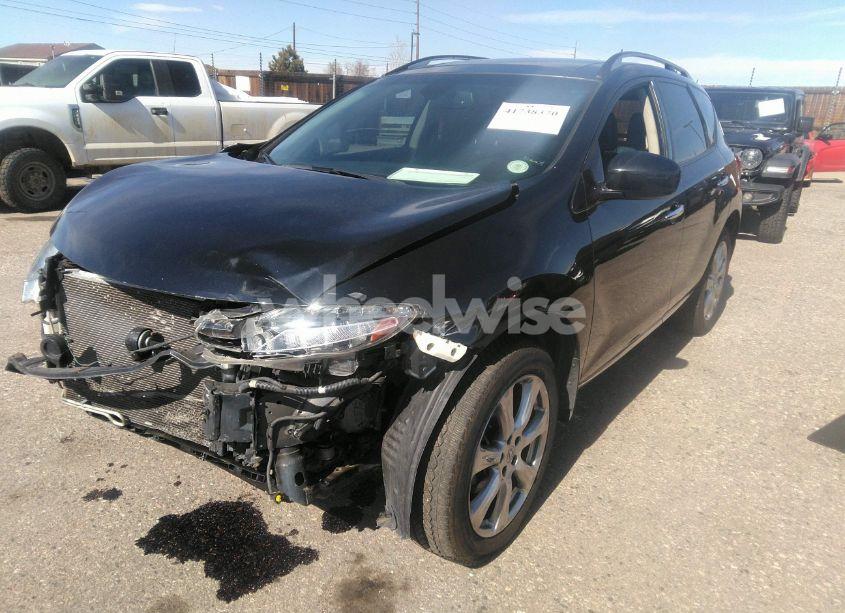 Photo 2 of 2012 Nissan Murano LE (VIN JN8AZ1MW0CW223577)