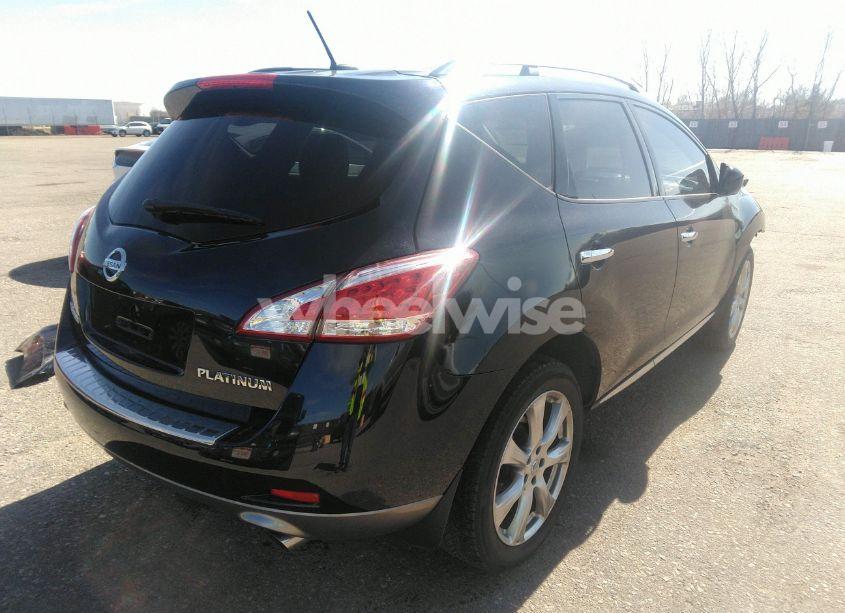 Photo 4 of 2012 Nissan Murano LE (VIN JN8AZ1MW0CW223577)