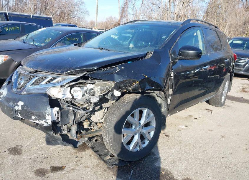 2012 Nissan Murano SL (VIN JN8AZ1MW0CW225703) main photo