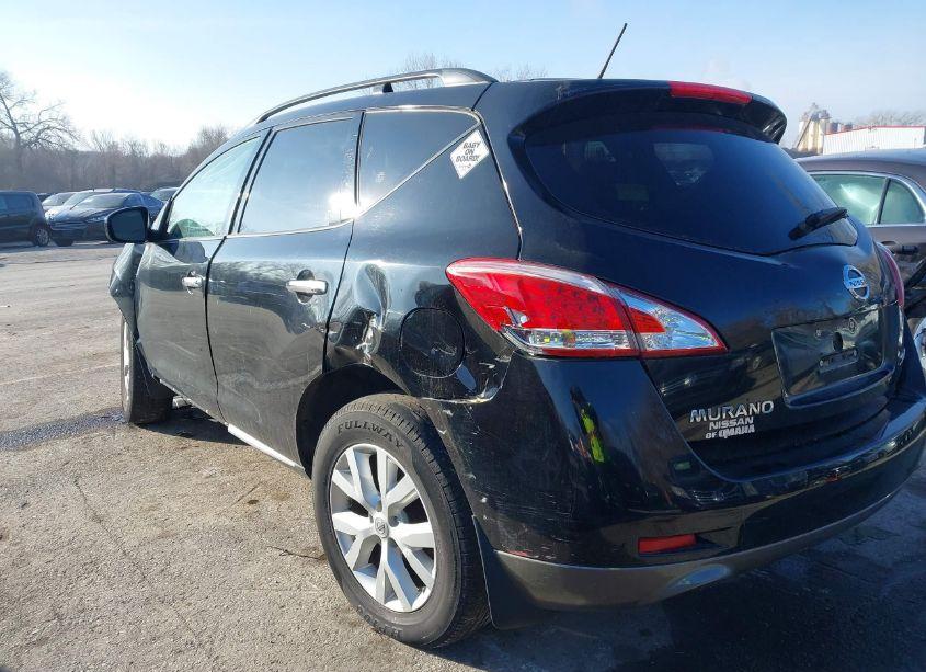 Photo 2 of 2012 Nissan Murano SL (VIN JN8AZ1MW0CW225703)