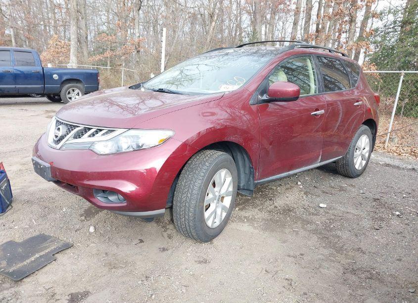 2012 Nissan Murano SL (VIN JN8AZ1MW0CW240153) main photo