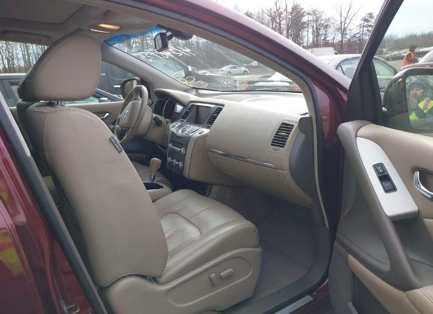 Photo 2 of 2012 Nissan Murano SL (VIN JN8AZ1MW0CW240153)