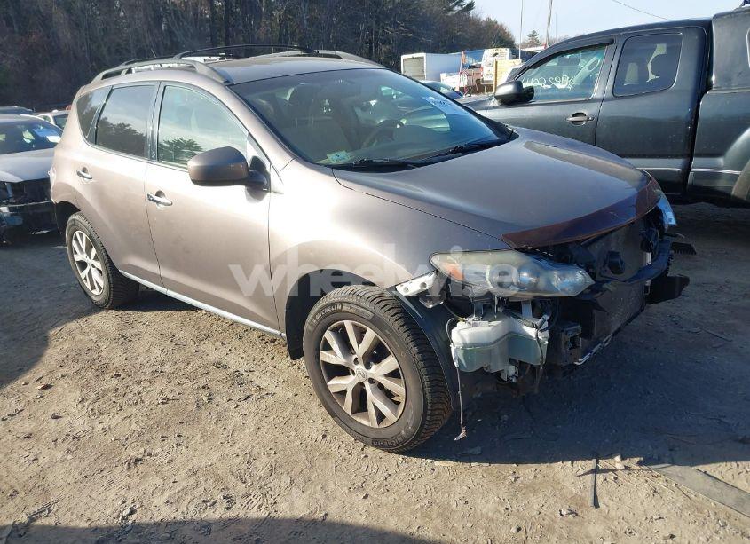 2013 Nissan Murano SV (VIN JN8AZ1MW0DW305889) main photo